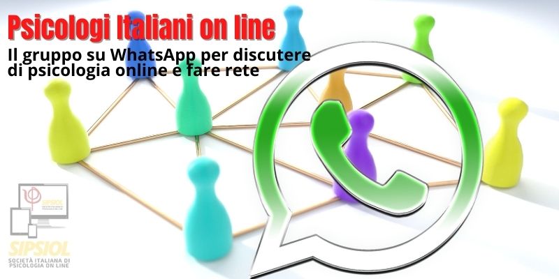 Psicologi italiani online - il gruppo su WhatsApp